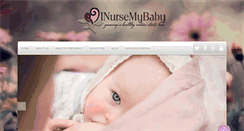 Desktop Screenshot of inursemybaby.com